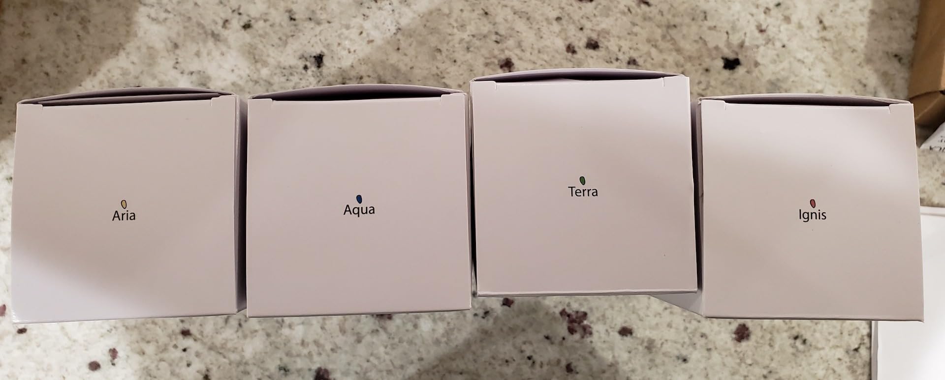Koshi Chime Set of 4 Elements Terra/Aqua/Aria/Ignis customer photo 2