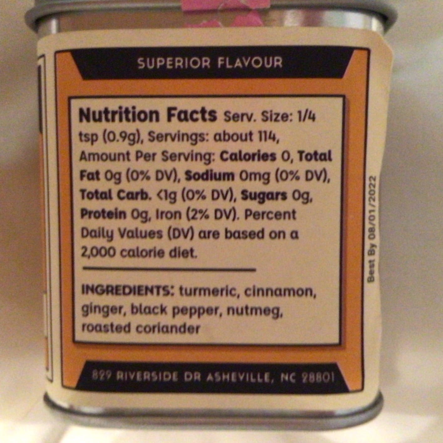 Spicewalla Golden Milk Powder - Cinnamon, Ginger, Turmeric Drink Tea or Latte Mix customer photo 2