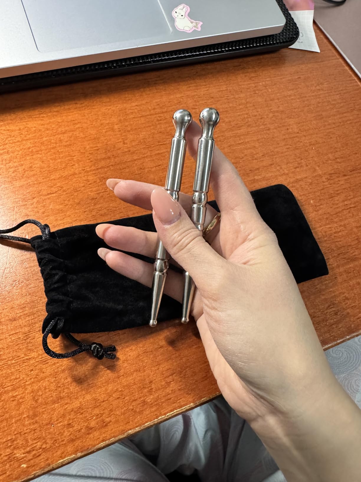 FeelFree Sport Manual Acupuncture Pen, Acupressure Pen & Fascia Stick | Stainless steel massage tool with dual heads for trigger points customer photo 1