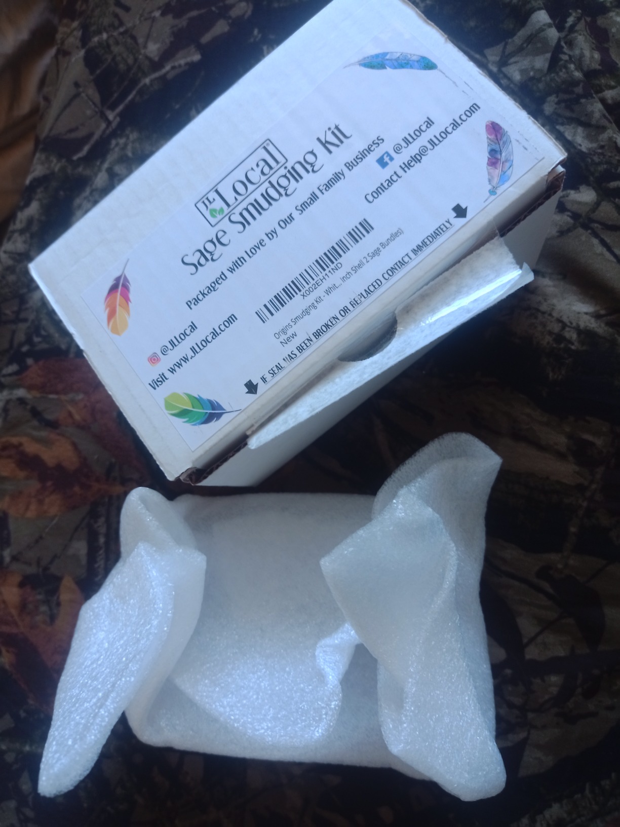 Origins Smudging Kit - 2 White Sage Smudge Stick + Abalone Shell Bowl | Sustainably Sourced Healing Incense for Home Cleansing, Protection, Meditation, Positive Energy customer photo 2