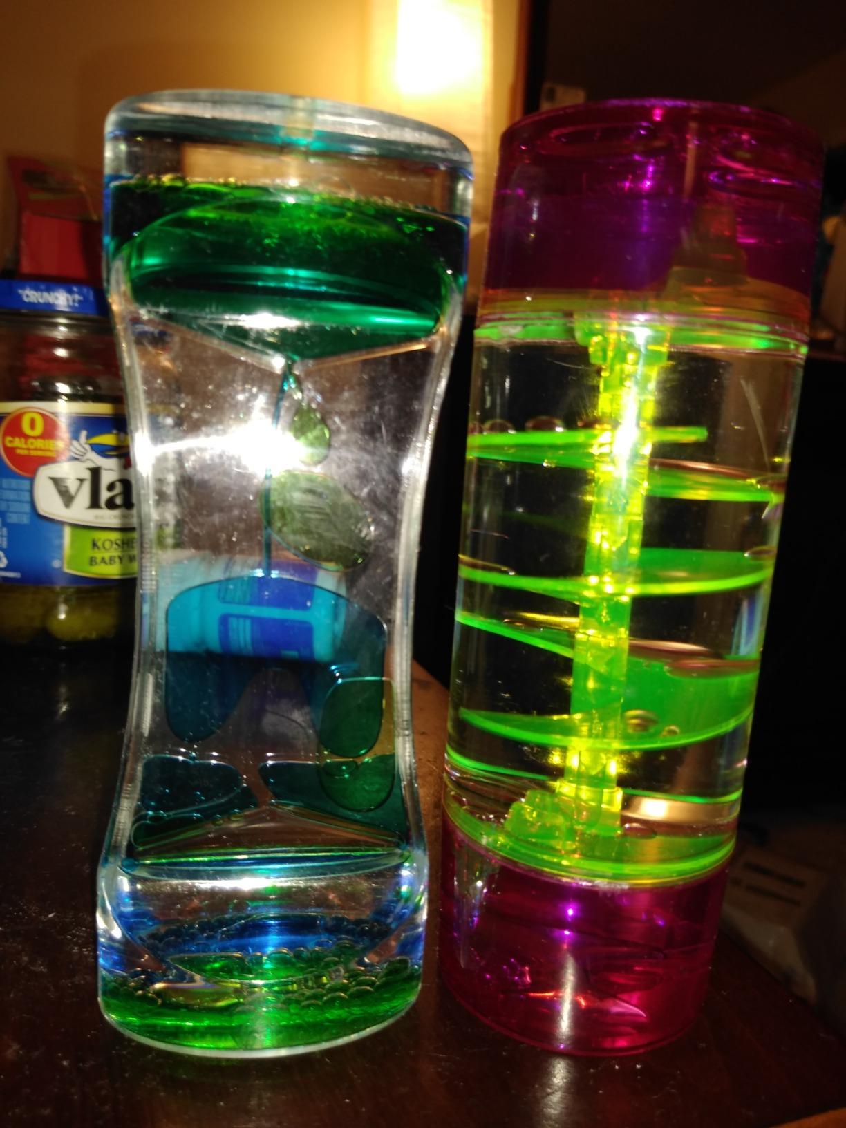 3 Pack Liquid Motion Bubbler Timer Sensory Calming Fidget Toy Autism Community Toys for Kids Teenager Adults customer photo 1