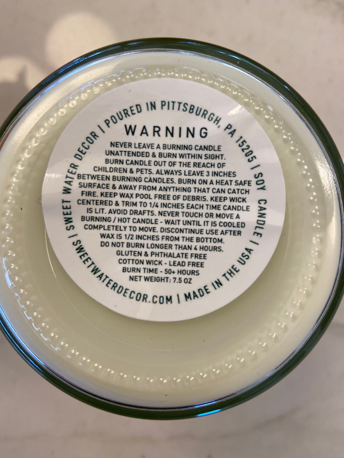 Sweet Water Decor Relax Girl, Peppermint, Cedar, Clove, and Eucalyptus Scented Soy Wax Candle for Home | 9oz Clear Jar, 40 Hour Burn Time, Non Toxic, Made in the USA customer photo 1