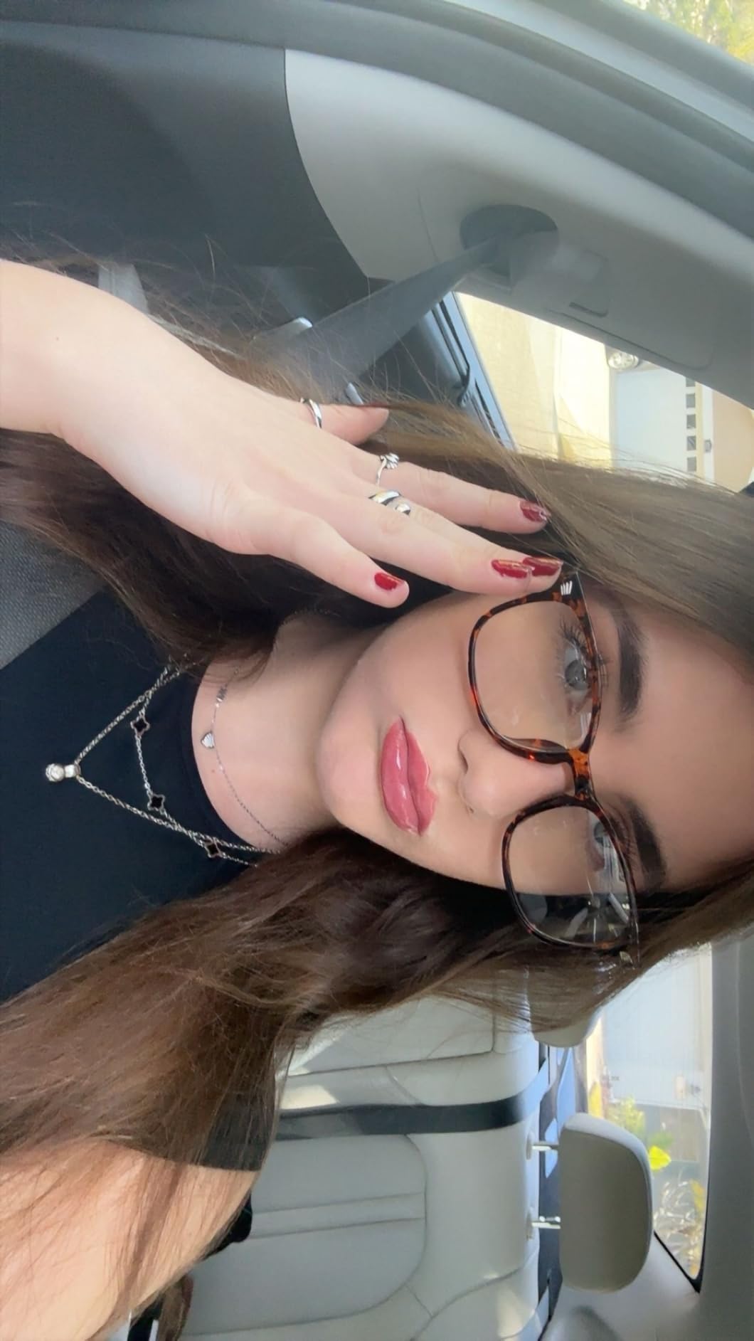 Gaoye Stylish Eyewear Frame Accessories - Blue Light Glasses for Woman - Computer Glasses for Blue Light Blocking customer photo 1