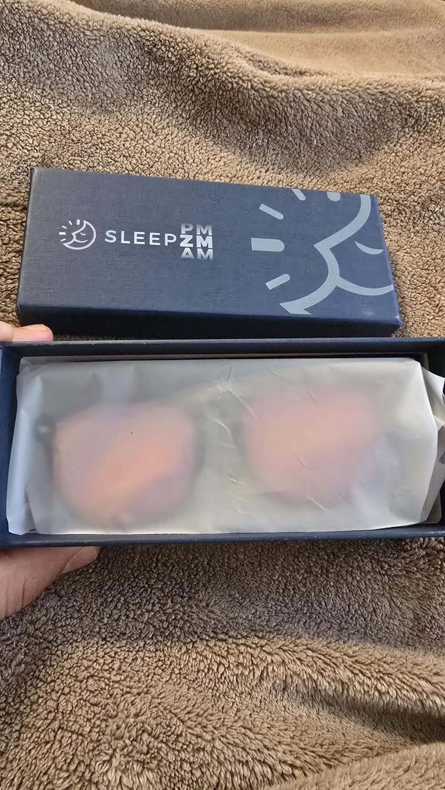 Sleep ZM Blue Light Blocking & Light Sensitivity Glasses - 14 Lens Types for Comfort, Relaxation, Sleep & Relief customer photo 1