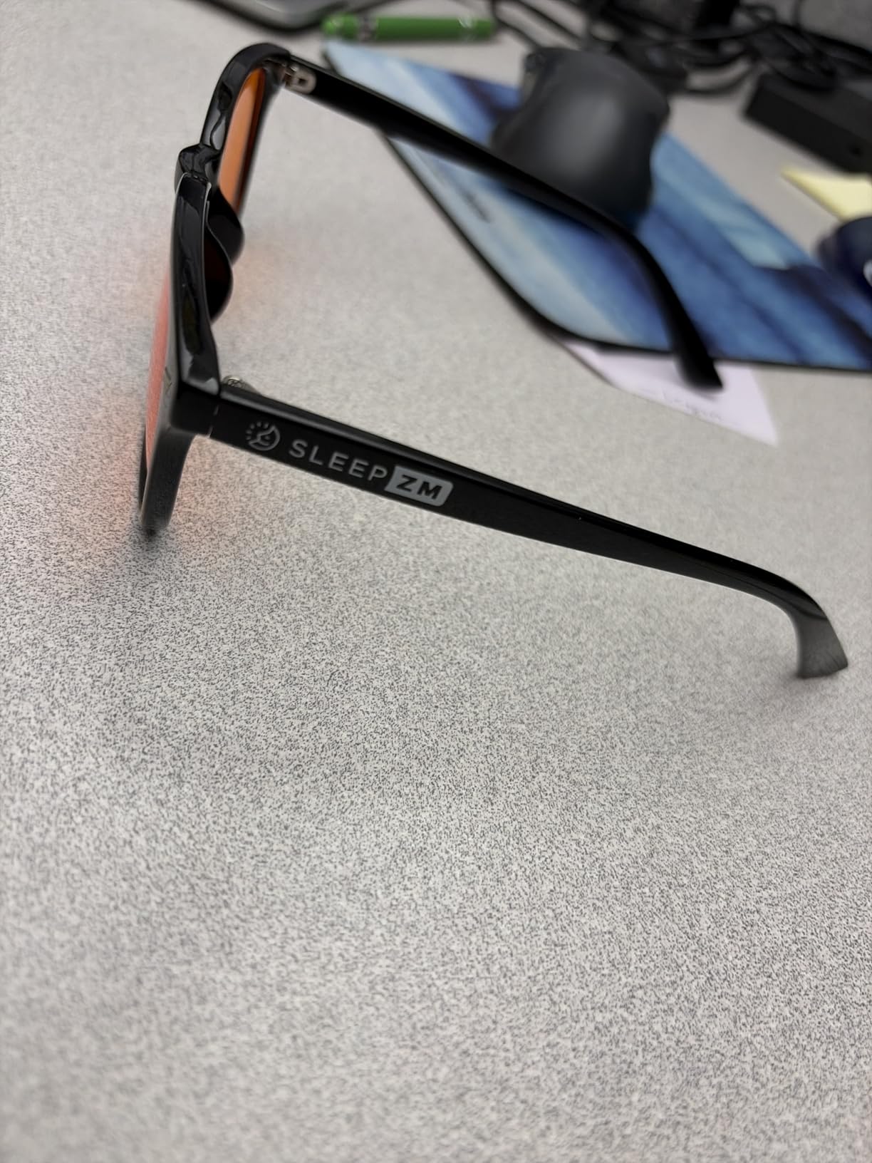 Sleep ZM Blue Light Blocking & Light Sensitivity Glasses - 14 Lens Types for Comfort, Relaxation, Sleep & Relief customer photo 2