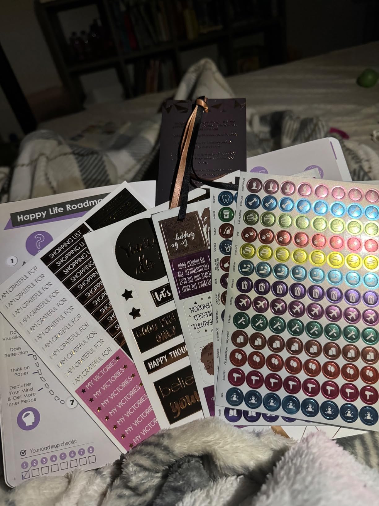 Freedom Mastery Daily Journal of Gratitude, Productivity & Habit Tracker | Undated 90-Day Planner with Daily Reflection, Mindfulness, Positivity, Vision Board & Stickers customer photo 1