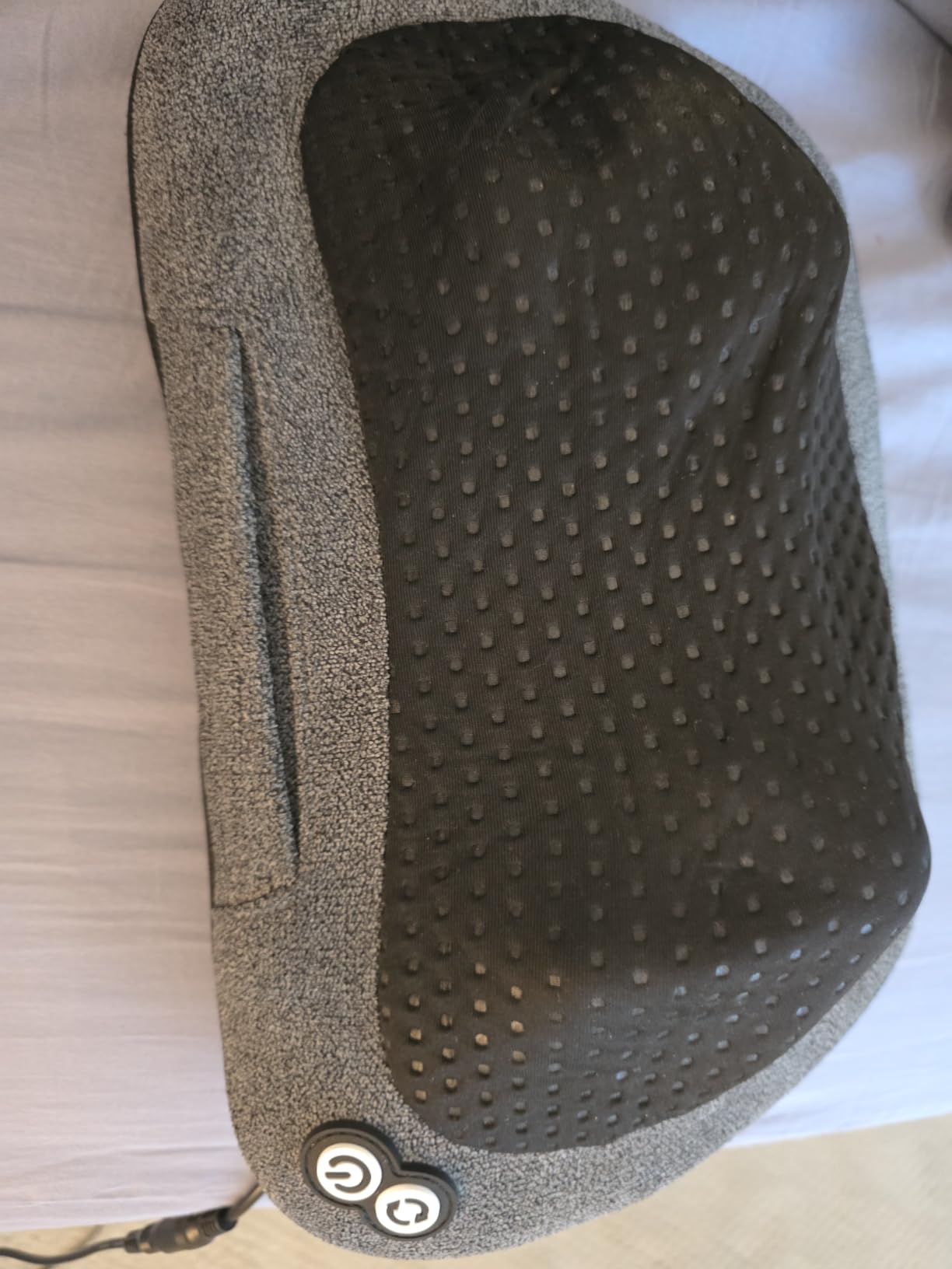 VIKTOR JURGEN Shiatsu Back Massager with Heat, Deep Tissue for Pain Relief | Electric 3D Kneading Massage Pillow for Neck, Shoulder, Back, Christmas for Men Women Dad Wife Mom Gifts (NOT Cordless) customer photo 2