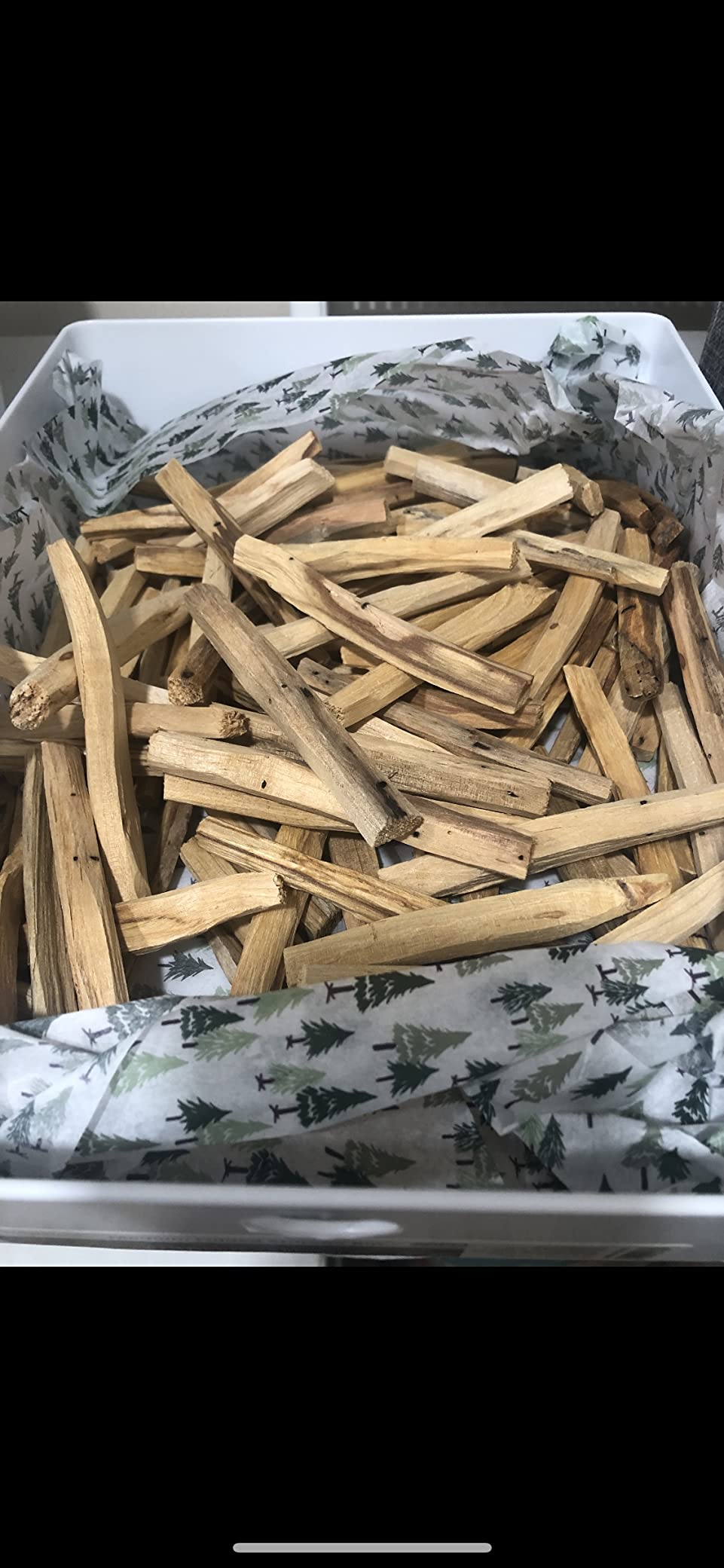 Luna Sundara Palo Santo Sticks, 1 lb Bulk, High Resin Smudging Wood | High Resin Palo Santo customer photo 1