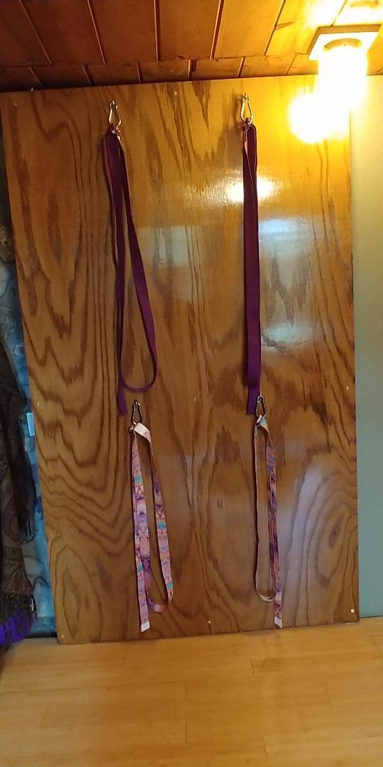 YogaDesignLab The Yoga Strap, Luxurious, Extra Long, Super Soft, Eco Printed, Studio Quality, Adjustable, 8 ft Long customer photo 1