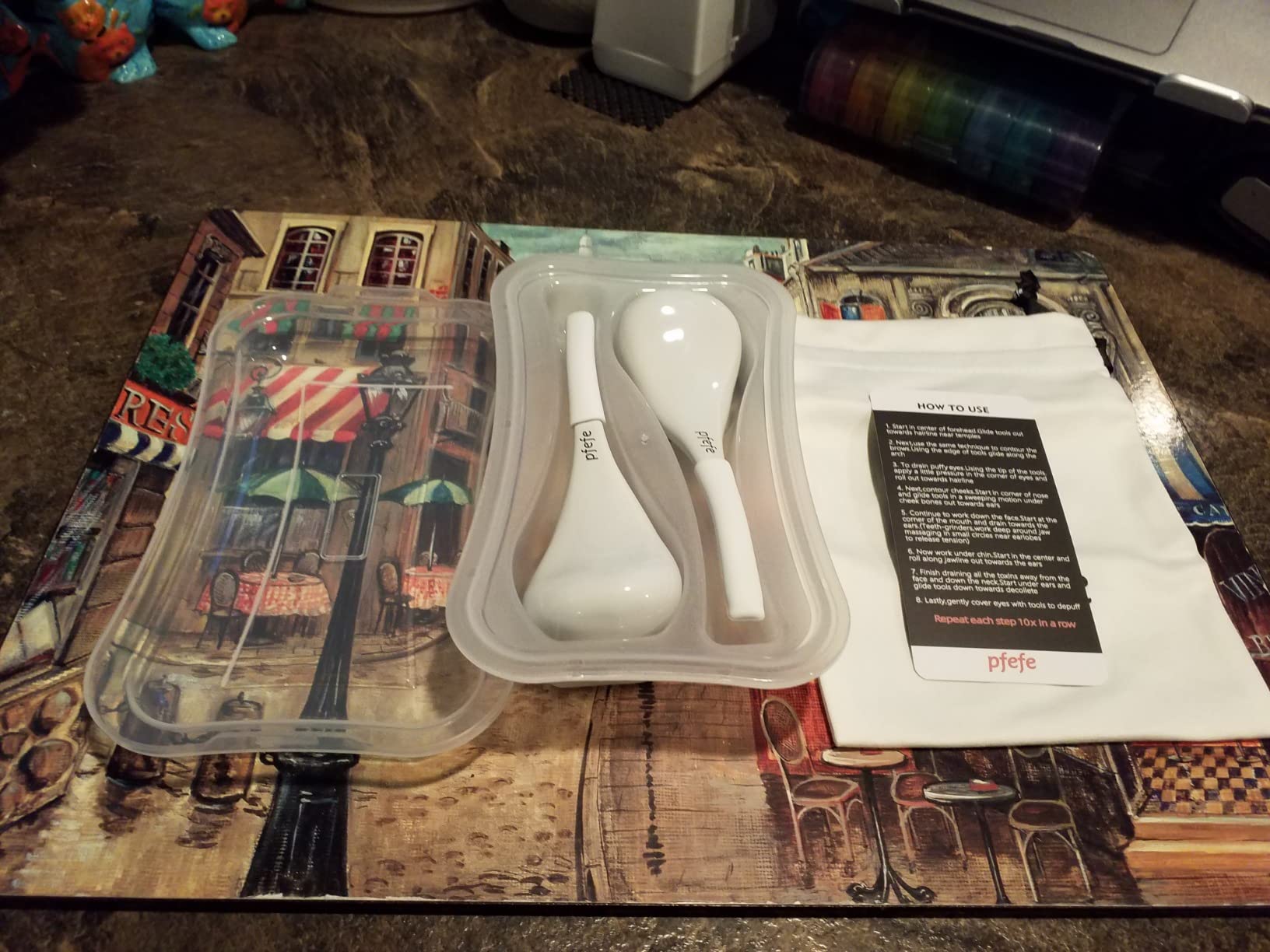 Ice Globes for Face Eyes, Cryo Sticks Facial Skin Care Tools for Puffy Eyes with Storage Case customer photo 2