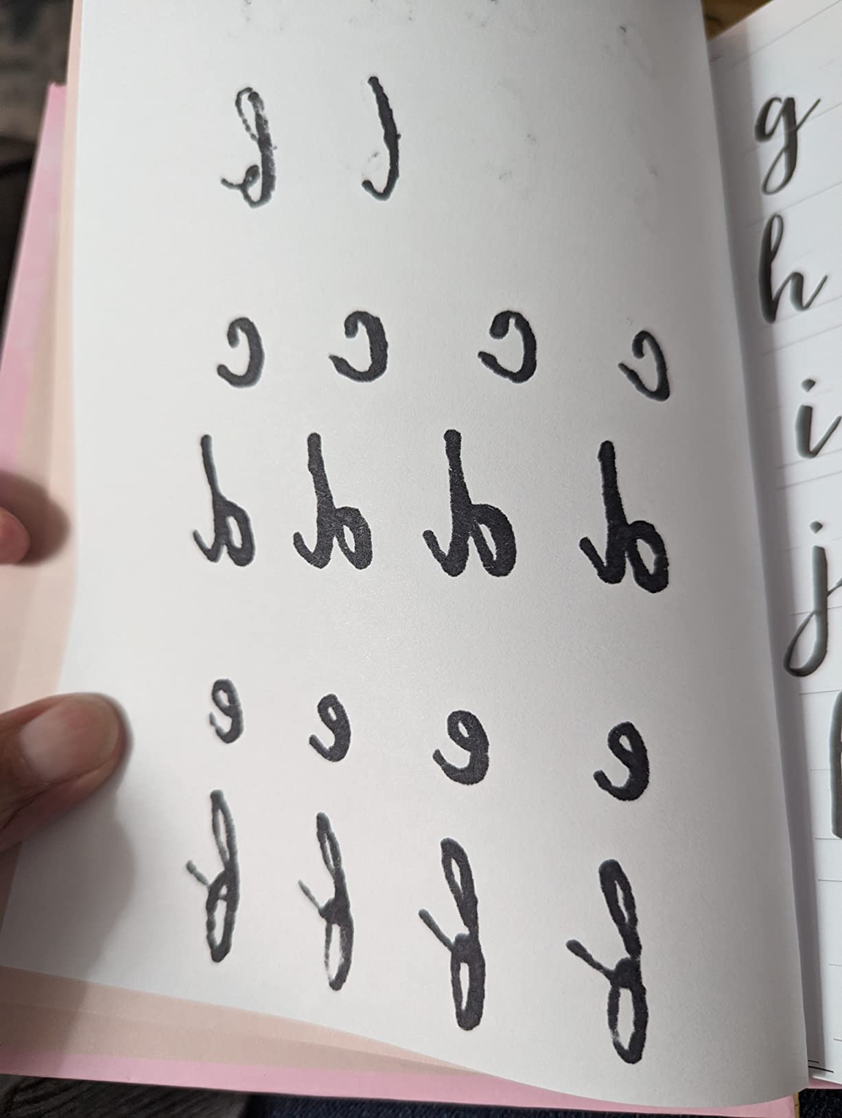 STMT DIY Make Your Mark Hand Lettering Set, Step-by-Step Beginner Modern Calligraphy Hardcover Workbook, Includes Practice Sheets, Stencils, Flexible Fine Tip & Brush Markers, DIY Calligraphy Kit customer photo 2