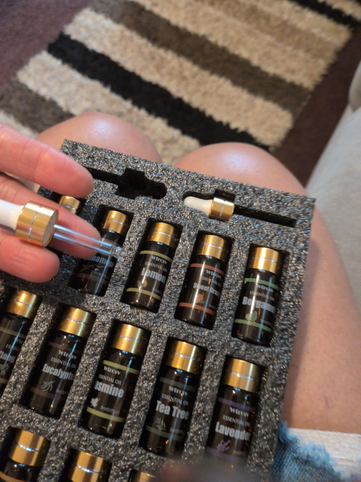 Essential Oils Gifts Set - 30 Unique Scents - Perfect for Diffuser, Humidifier,Aromatherapy, Massage,Skin & Hair Care,30x5 ml customer photo 1