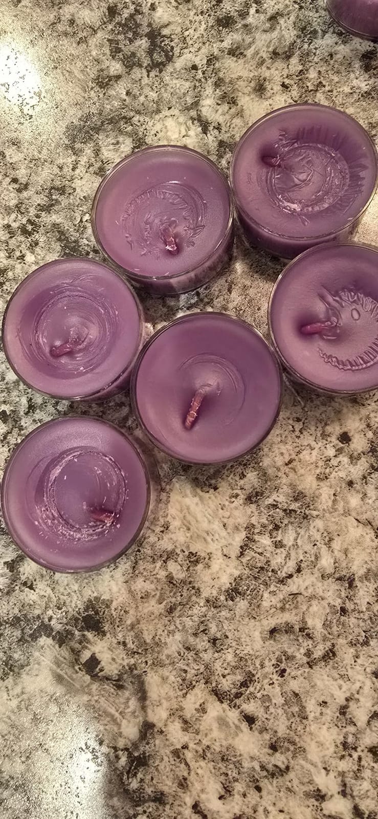 HYOOLA Scented Tealight Candles - Clear Cup - Vanilla Lavender Tealight Candles Scented - 6 Hour Burn Time - 15 Pack - European Made customer photo 2