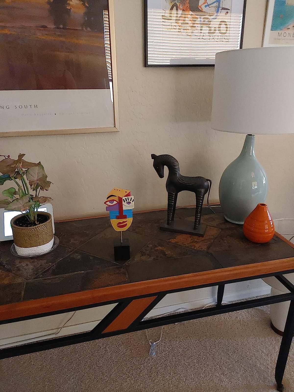 Harmony - Handcrafted Resin Abstract Sculpture for Modern Home Decor, Book Shelf, TV Stand, Living Room, Dining Room, Bedroom, Office Desktop, Cabinets customer photo 1
