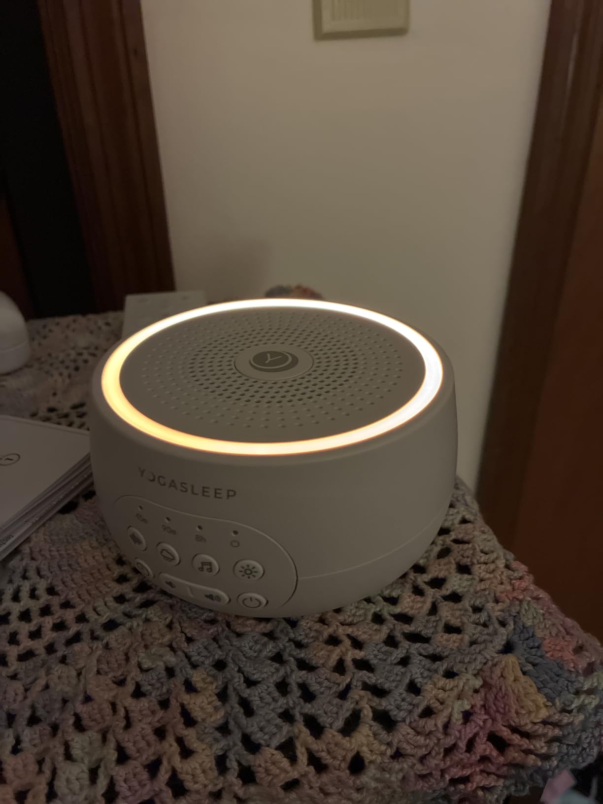 Yogasleep Dreamcenter Multi Sound White Noise Machine with Night Light, Sleep Timer, 26 Soothing Sounds for Travel, Noise Canceling for Office Privacy, Sleep Aid for Adults & Baby, Registry Gift customer photo 1