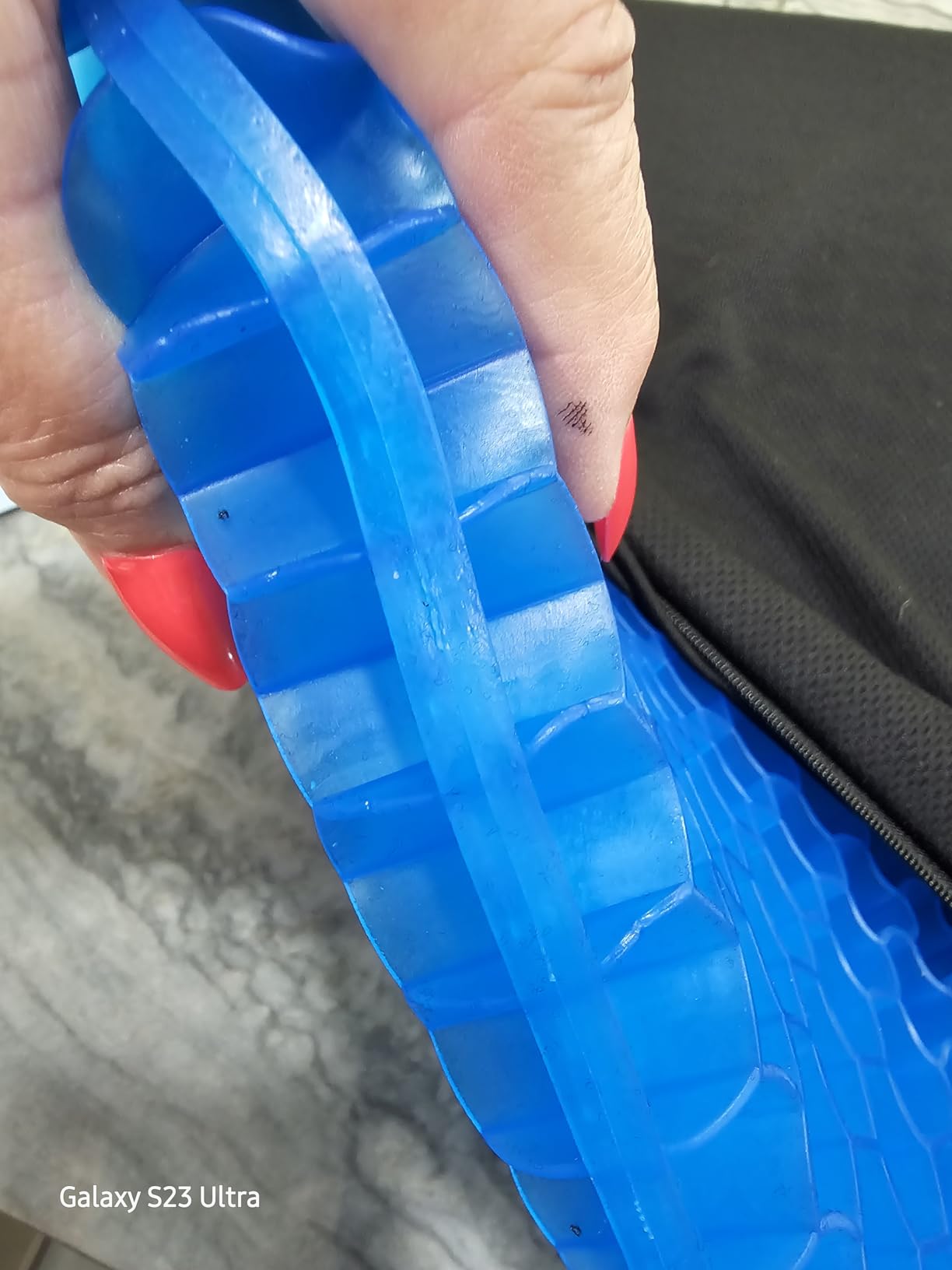 Gel Seat Cushion, Cooling Honeycomb Design Absorbs Pressure Points Seat Cushion, Gel Cushion for Office Chair, Home Car seat Cushion for Wheelchair customer photo 1