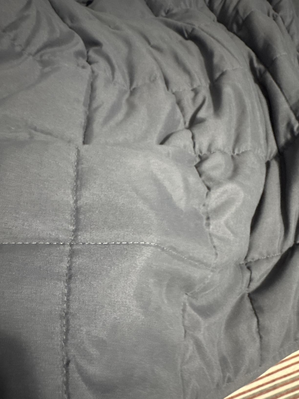 L'AGRATY Weighted Blanket Queen Size (15lbs, 60