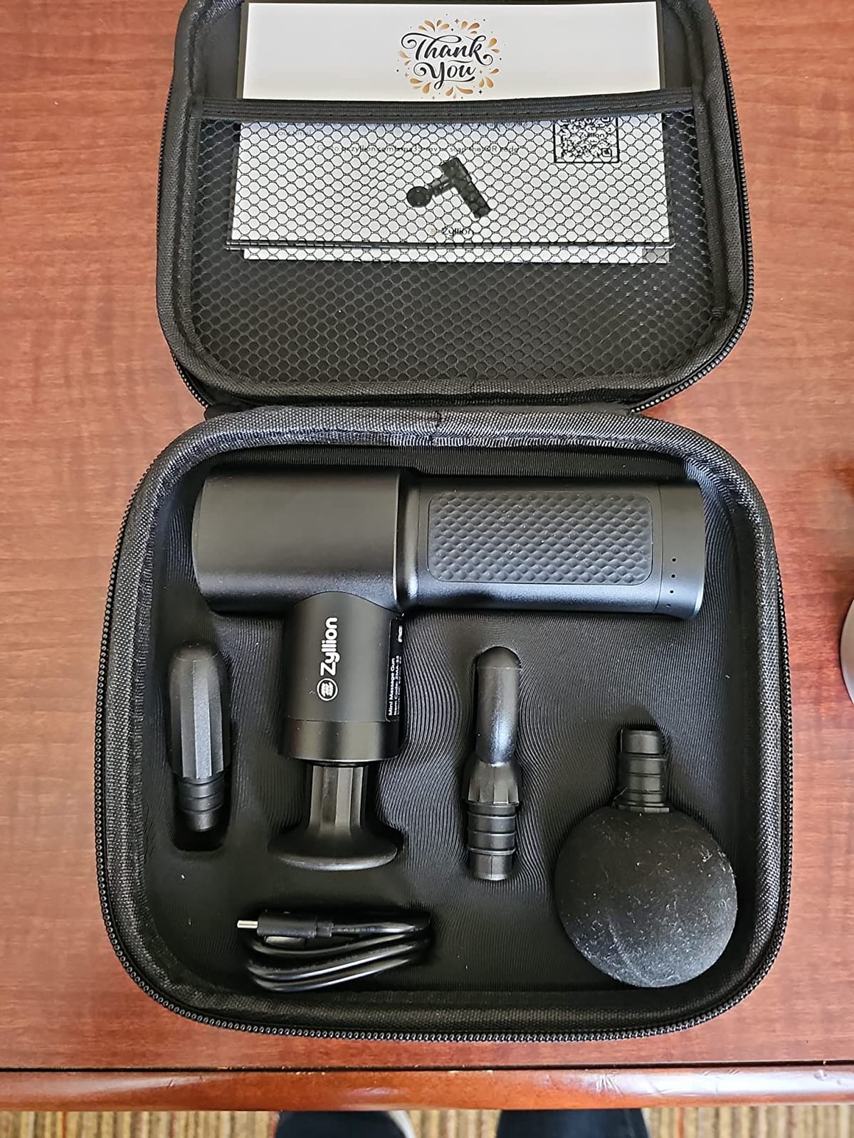 Zyllion ZMA-28RB Neck and Back Massager with Heat for Pain Relief, Black | Cordless, Shiatsu, Deep Tissue, 3D Kneading, USB-C Rechargeable, 8 Massage Nodes, 3 Speeds, Rotation Control, Muscle Therapy customer photo 2