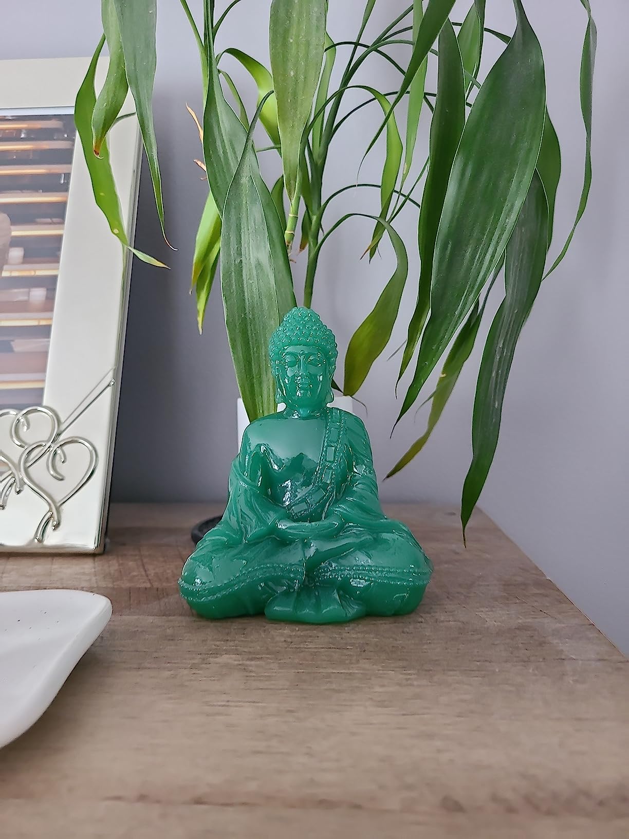 Fengshui Laughing Buddha Statue - Happy Buddha Sculptures | Good Luck Wealth and Happiness Home Decor Congratulatory Gifts Tabletop Statue customer photo 1