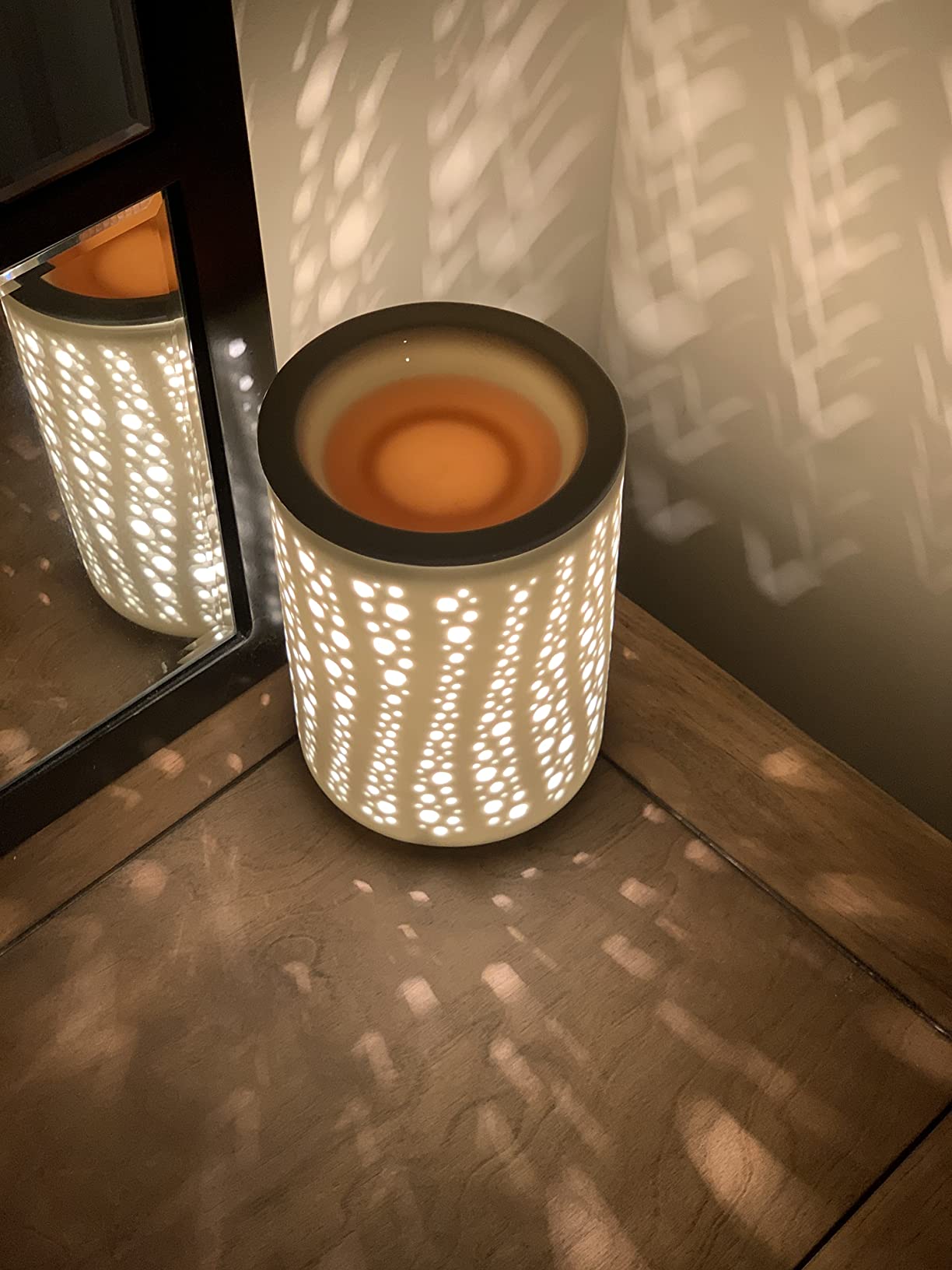PALANCHY Electric Wax Melt Warmer for Scented Wax or Oil Ceramic Wax Warmer customer photo 1