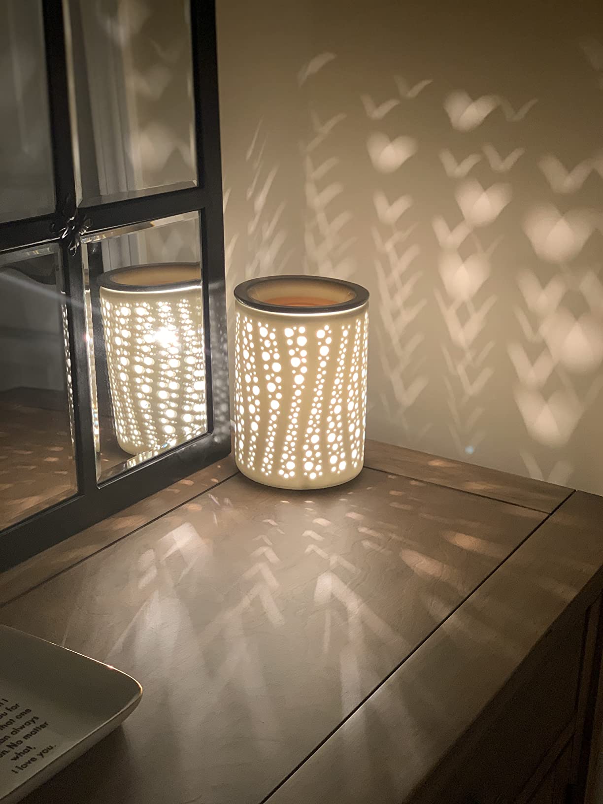 PALANCHY Electric Wax Melt Warmer for Scented Wax or Oil Ceramic Wax Warmer customer photo 2