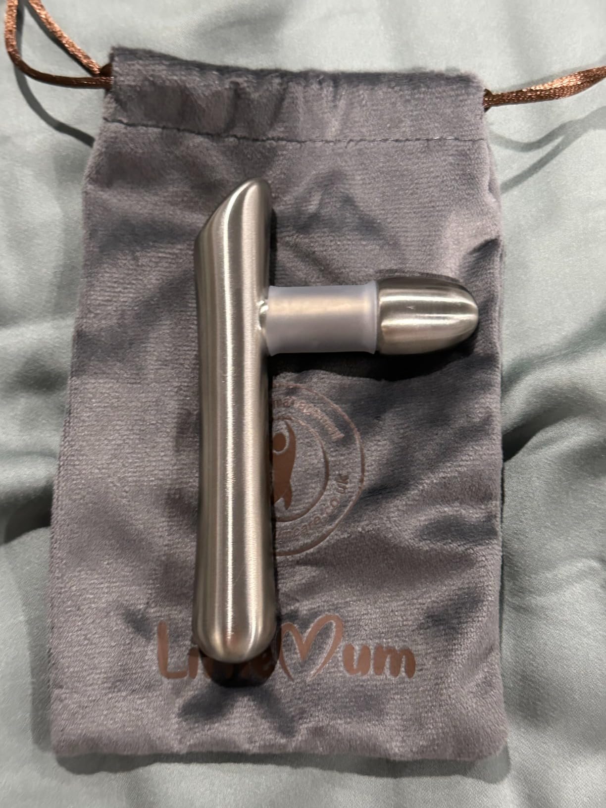T-Bar Massage Tool - Myofascial & Foot Reflexology Massager, Stainless Steel, Heavy Duty customer photo 2