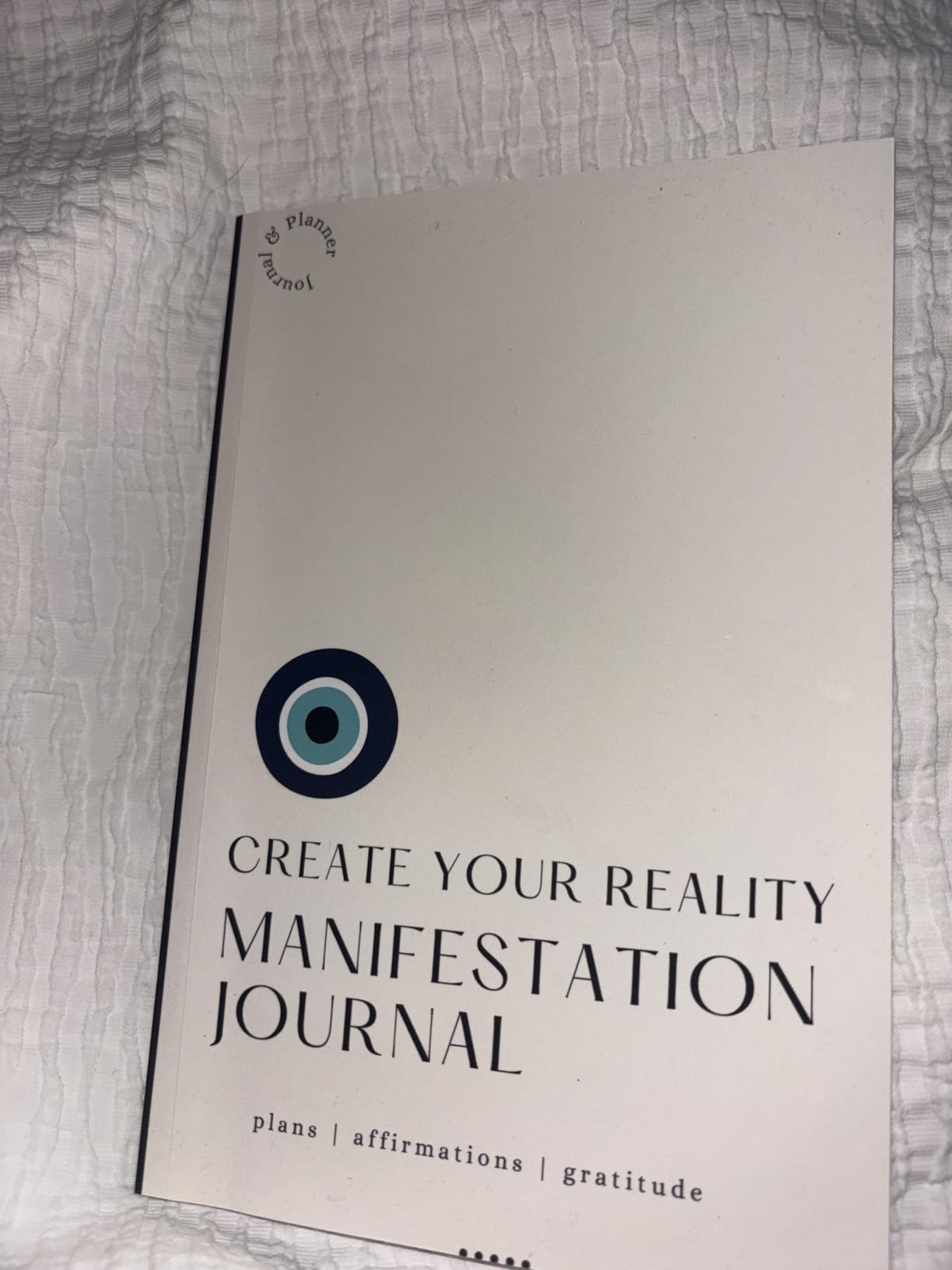 CREATE YOUR REALITY | MANIFESTATION JOURNAL: PLANS | AFFIRMATIONS | GRATITUDE customer photo 1