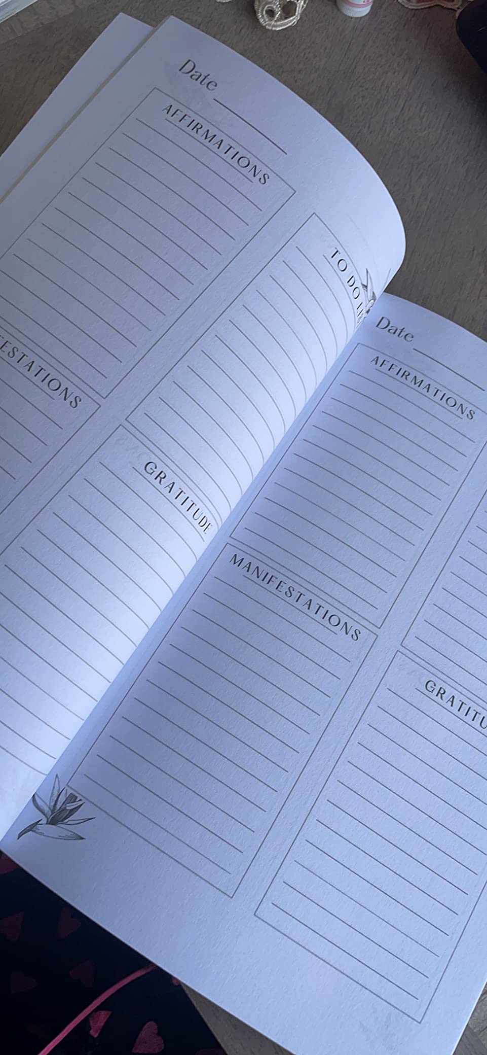 CREATE YOUR REALITY | MANIFESTATION JOURNAL: PLANS | AFFIRMATIONS | GRATITUDE customer photo 2