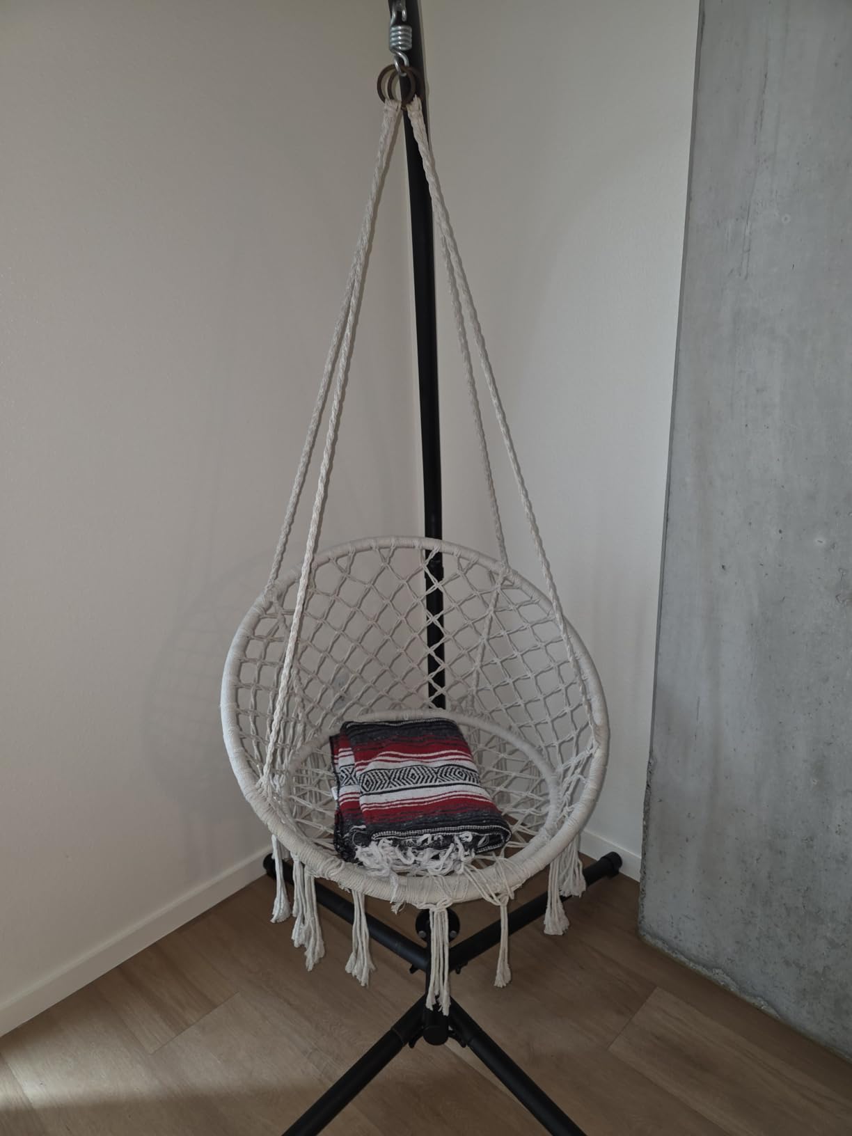 BPS Hammock Steel Stand Only C-Stand for Hanging Hammock Chairs - 300 Pound Capacity customer photo 2