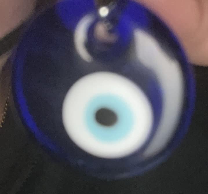 Evil Eye Necklace Turkish Blue Glass Leather Rope Evil Eye Necklace for Women Men Lucky Protection Jewelry customer photo 2