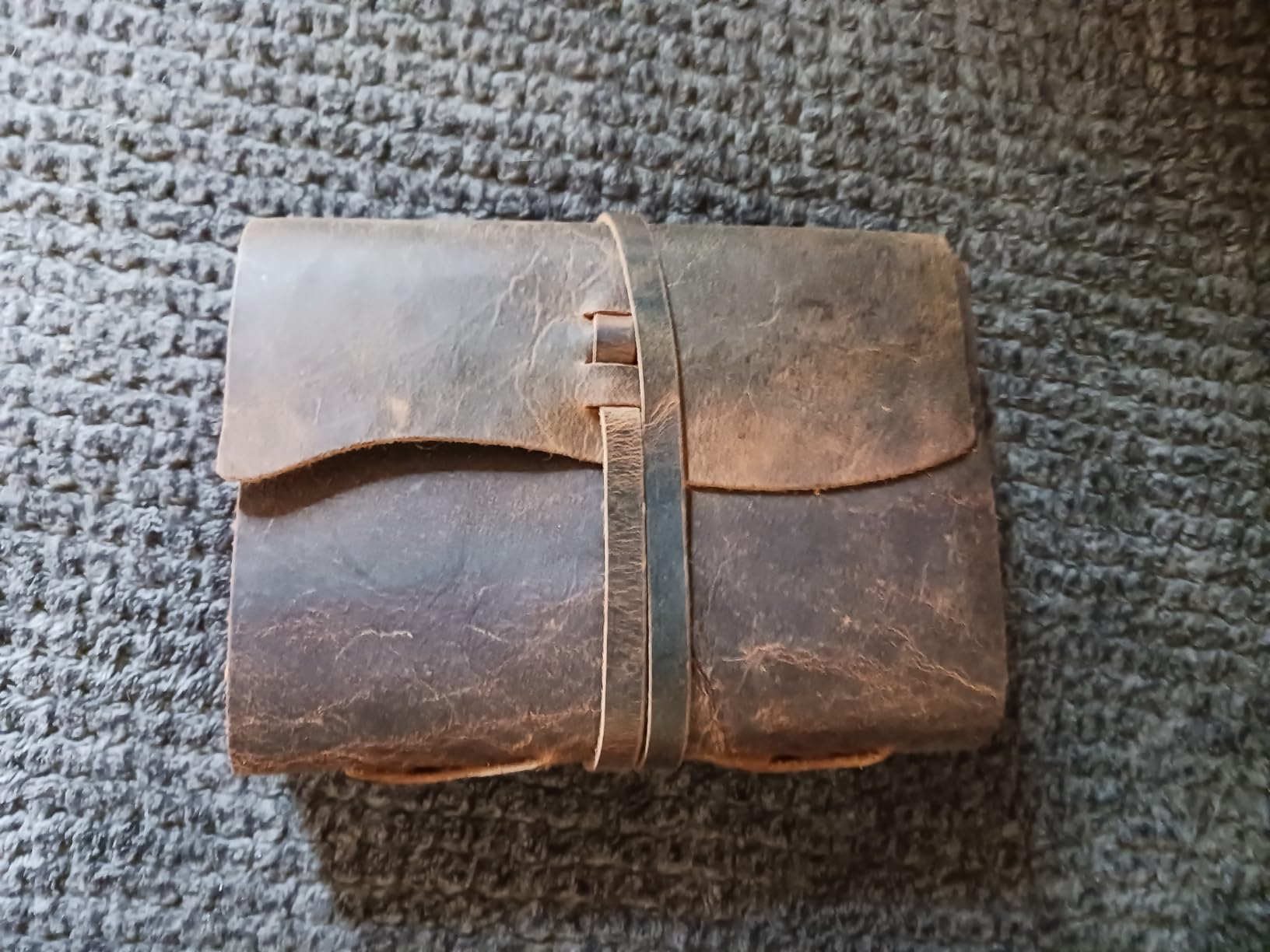 LEATHER VILLAGE Leather Bound Journal - Rustic Brown, 7