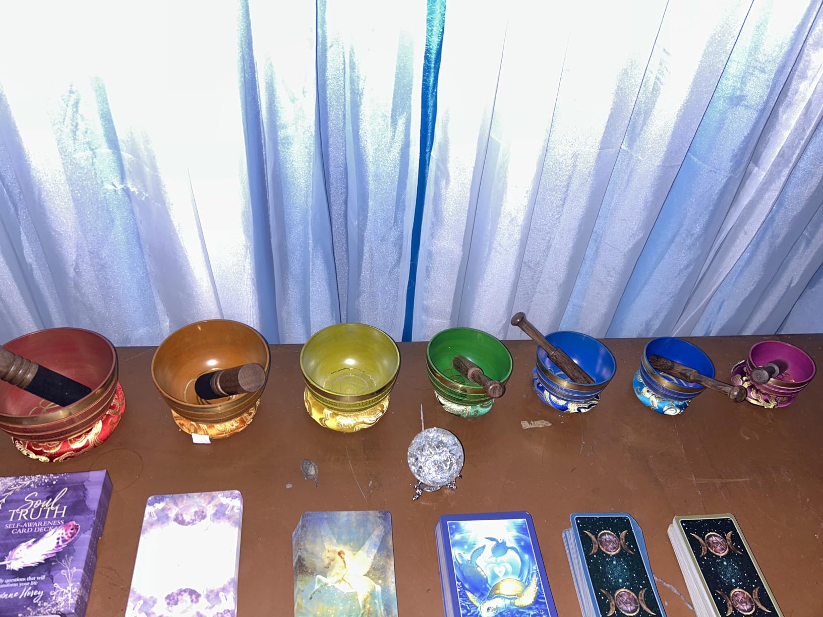 ESK Chakra Healing Tibetan Singing Bowl Set of 7 for Meditation- Himalayan Singing bowls, ESK 11 customer photo 2