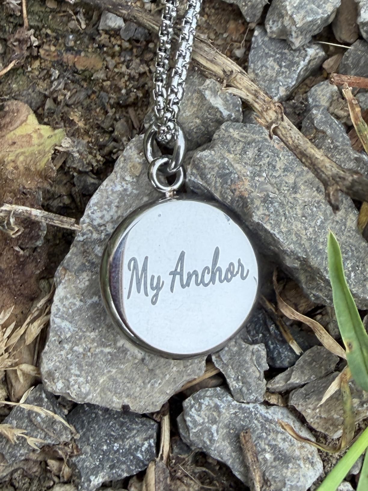 Personalized Glowing Birth Moon Phase Necklace with Gift Box customer photo 2