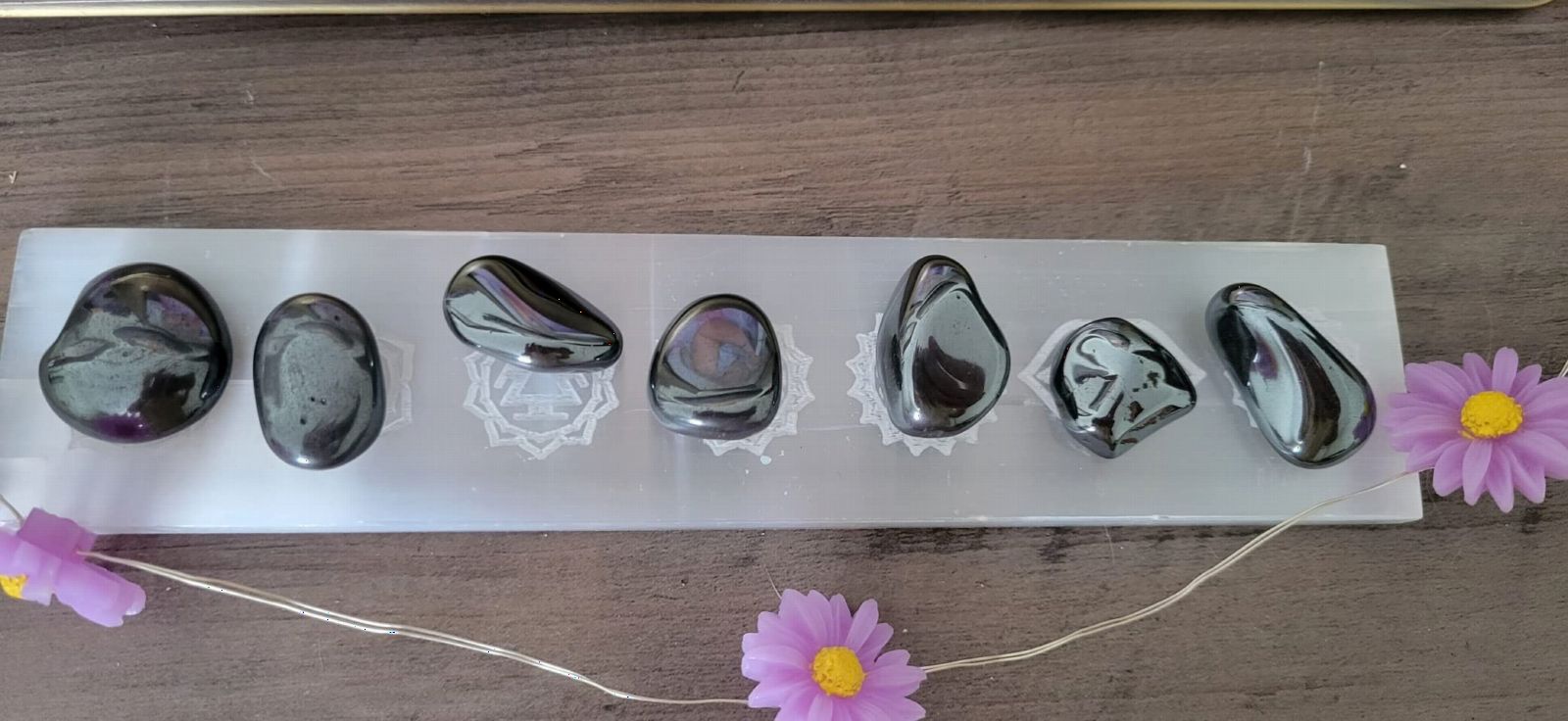 Pachamama Essentials Hematite Tumbled Stone - Healing Stone (5) customer photo 1