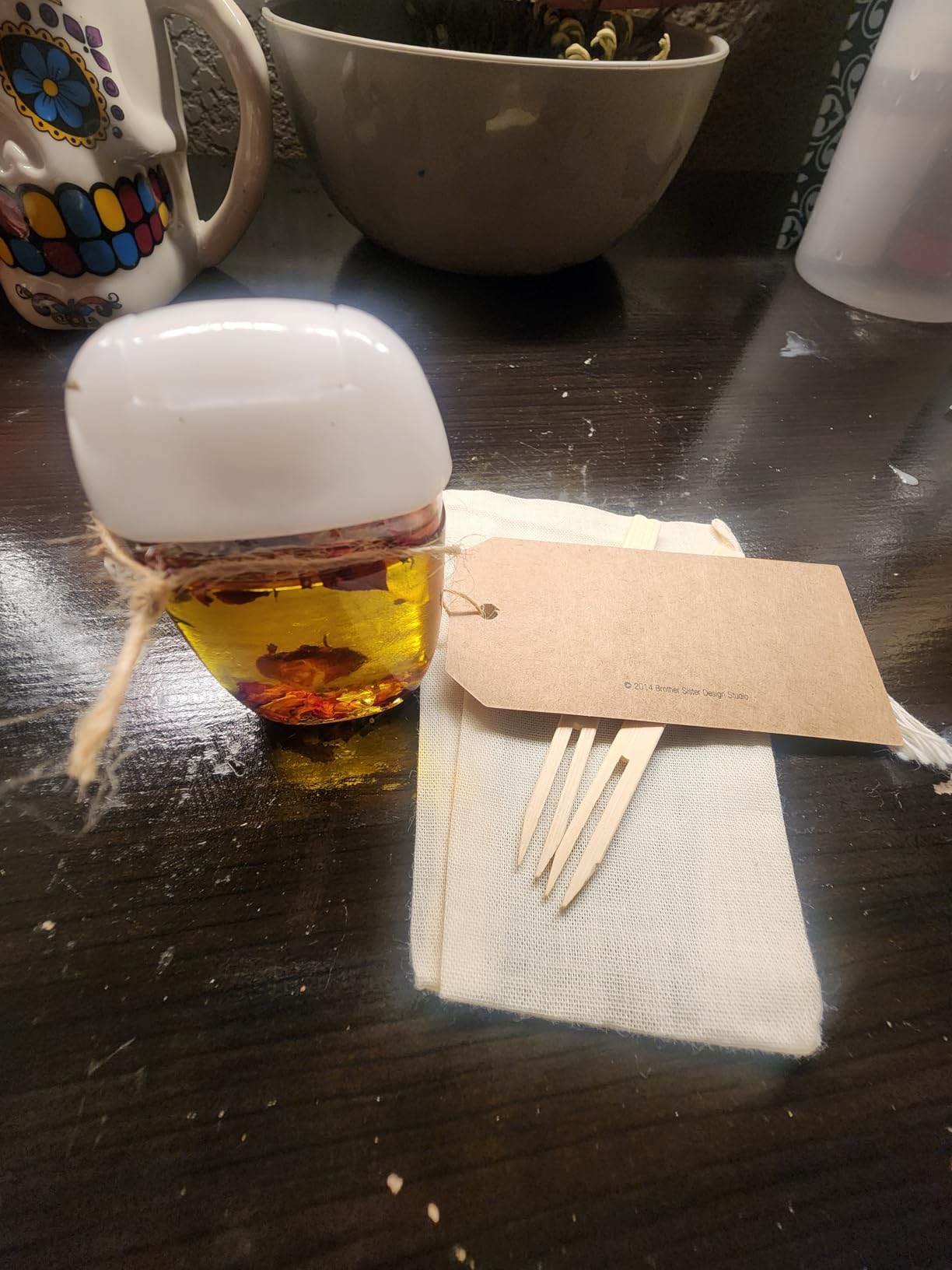 Wyspell Witchcraft Supplies Kit - 54PCS - Altar Spell Set - Witchy Gifts | Wiccan Supplies & Tools: Spell Candles, Dried Herbs, Healing Crystals in Jars, Parchment, Notebook, E-Guide - Beginners Kit customer photo 1