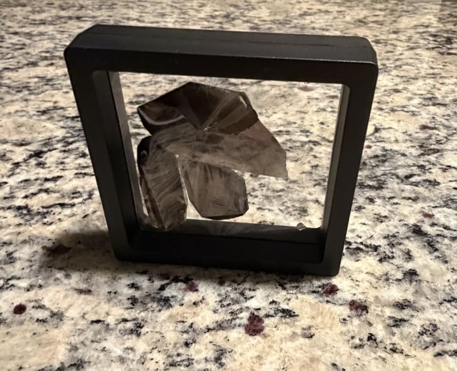 KALIFANO Smoky Quartz Points Bundle (250+ Carats) - Bulk High Energy Raw Lemurian Reiki Morion Cuarzo Crystal Used for Clarity and Purpose - Information Card Included (Family Owned & Operated) customer photo 1
