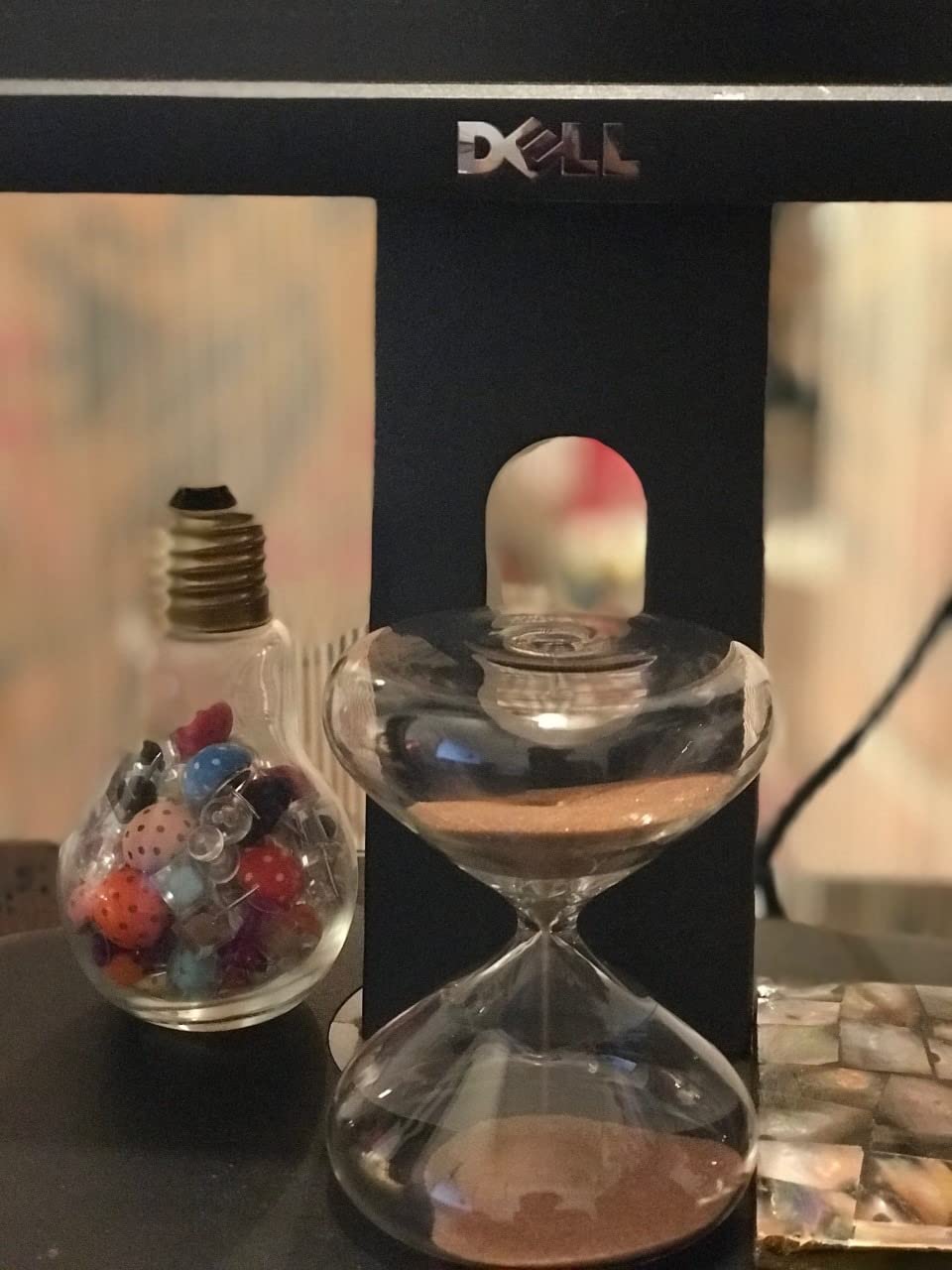 Intelligent Change Mindful Focus 5-Minute Hourglass Sand Timer, Desk Timer for Productivity and Time Management, Minimalist Hourglass Timer, Decorative Gifts, 3.3 (L) x 2.9 (W) inches customer photo 1