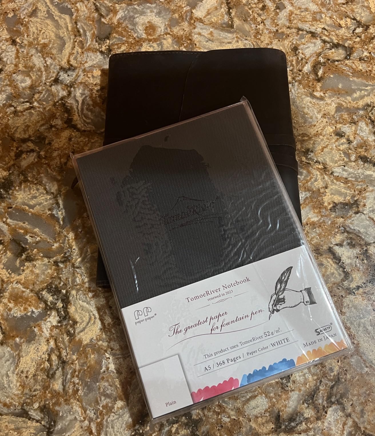 Moonster Leather Journal Refillable Notebook customer photo 1