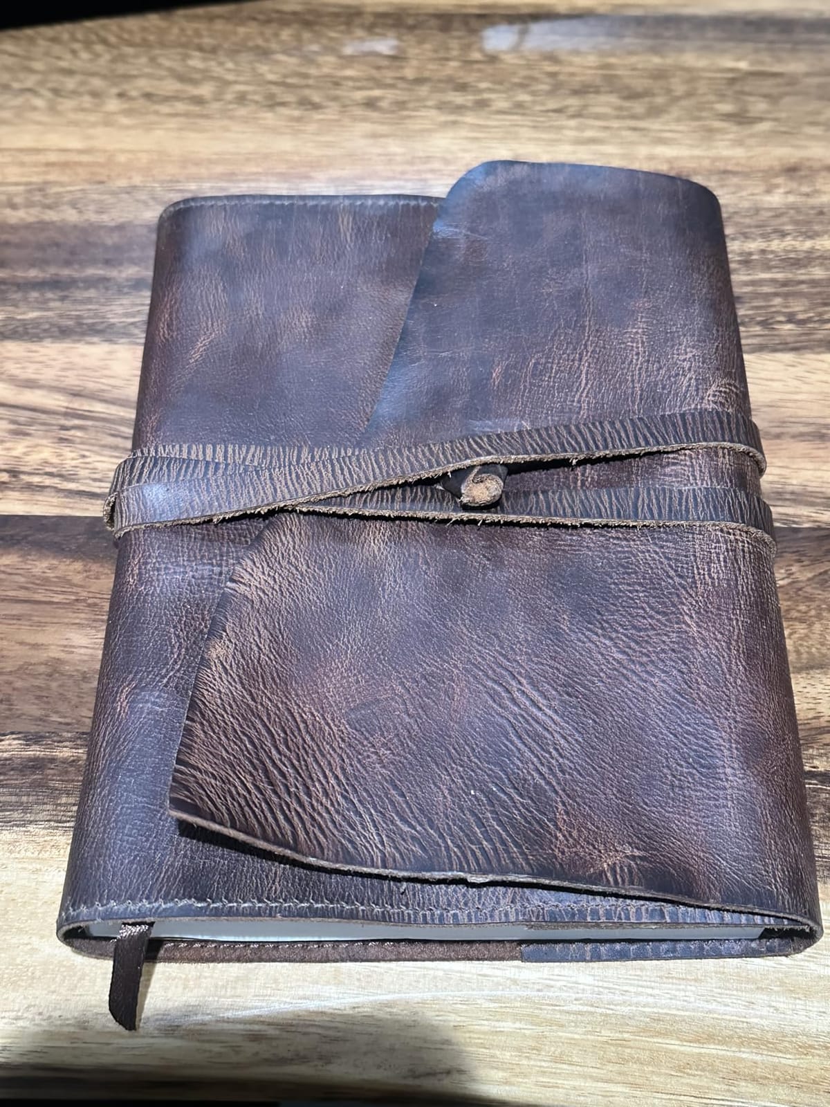 Moonster Leather Journal Refillable Notebook customer photo 2