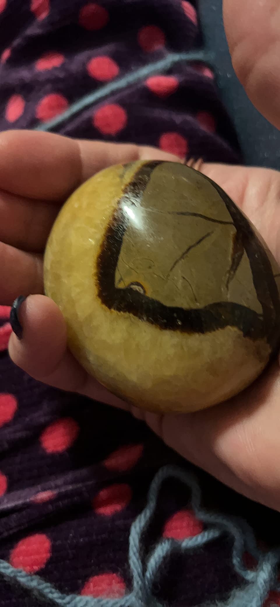 Acxico 1Pcs Septarian Crystal Dragon Stone Healing Crystals Yoga Reiki Meditation 3