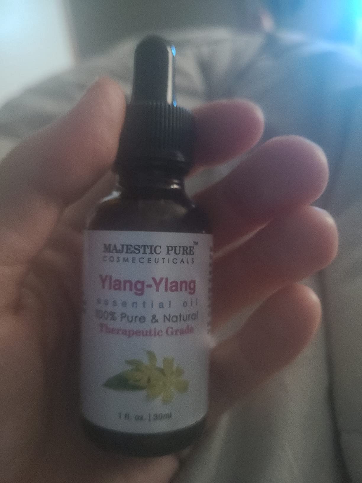 Majestic Pure Ylang Ylang Essential Oil for Diffuser - 1 Fl Oz | 100% Natural Premium Grade for Aromatherapy, Meditation & Relaxation customer photo 1