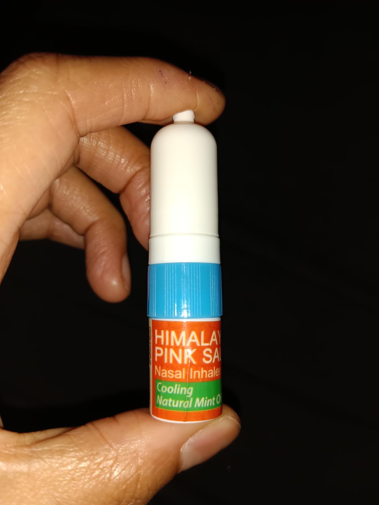 Natural Solution Salt Nasal Inhaler, Aromatherapy with Organic Mint Oil, Congestion, Refreshing and Relaxing Sinus Pressure Relief, 0.068oz | Pack of 3 customer photo 2