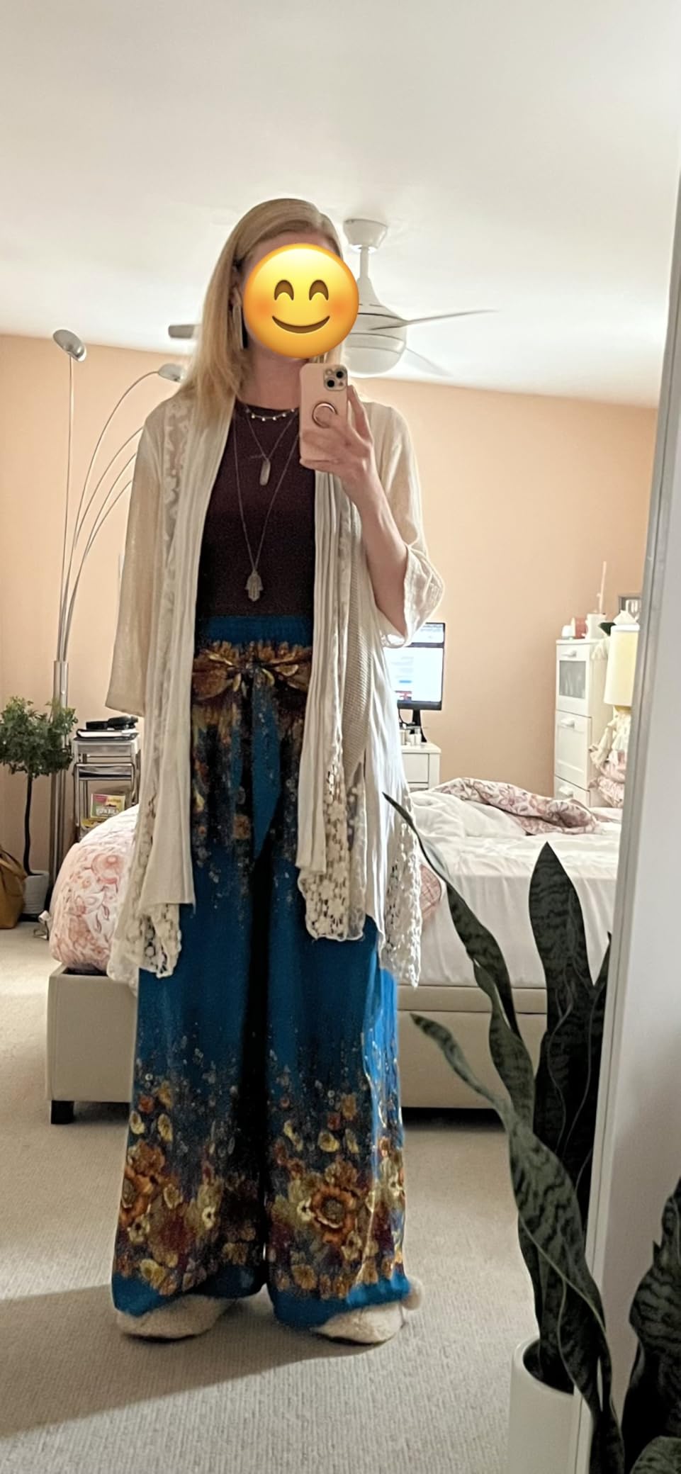 Women's Boho Palazzo Pants customer photo 1