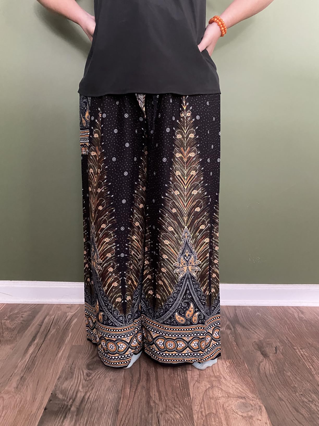 Women's Boho Palazzo Pants customer photo 2