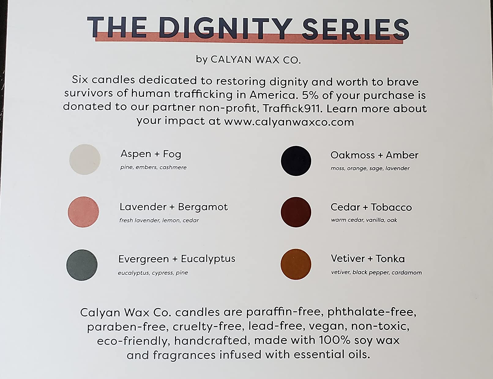 Calyan Wax Co. Dignity Series Scented Candle Gift Set - 6 Scented Candles - 35 Hour Burn - Luxury Clean Soy Wax Candles - Long Lasting Colorful Ceramic Jar Candle for Home - 5.3oz customer photo 2