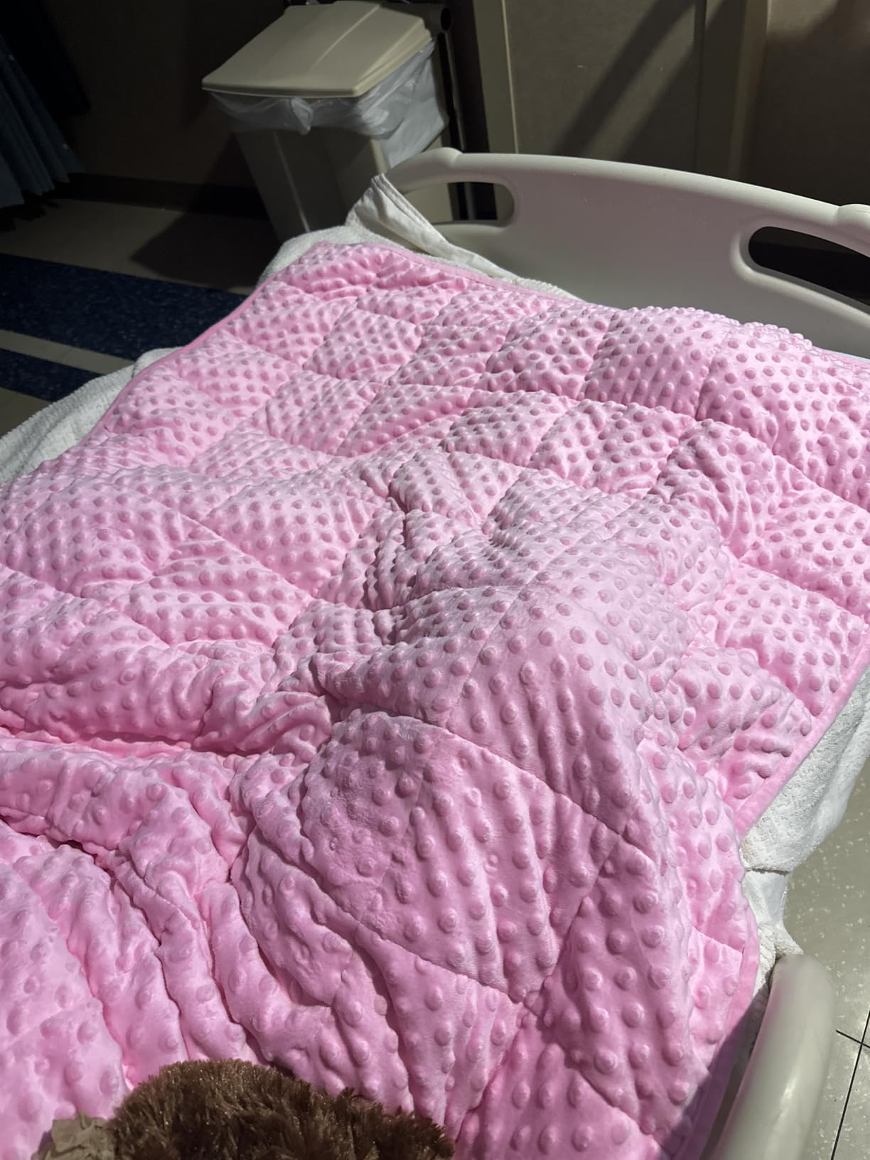 HOSUKKO Weighted Blanket - 7 lbs Blue Dinosaur Heavy Blanket customer photo 1