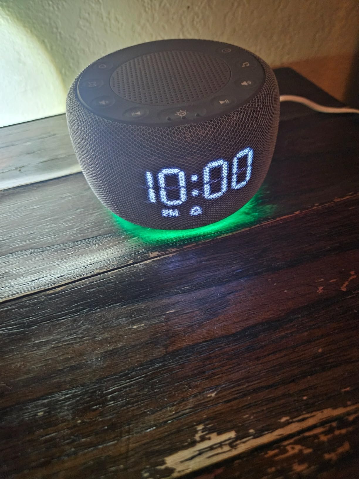 Buffbee Alarm Clock with Sound Machine for Bedrooms - 2-in-1 White Noise Machine for Sleep, Gentle Wake-Up with Soft Alarm Sounds, Ambient Night Light customer photo 2