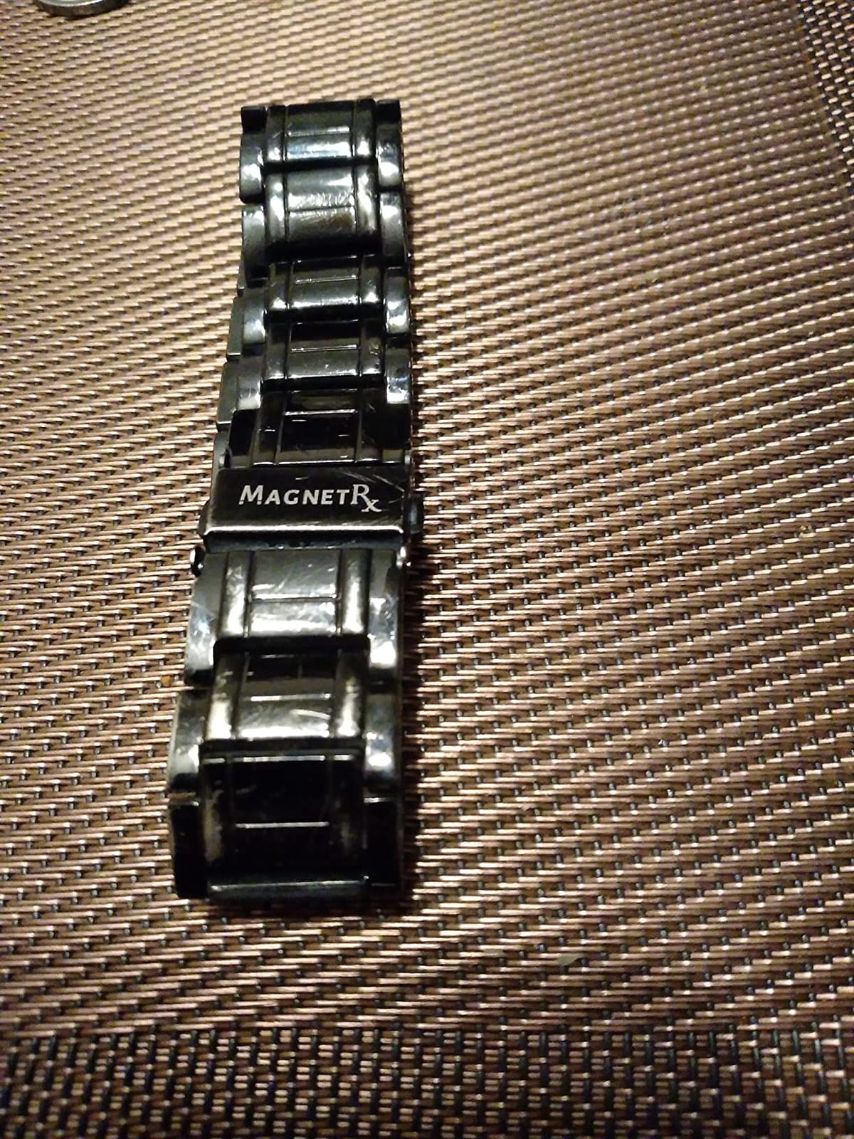 MagnetRX 3X Strength Magnetic Bracelets for Men - Effective Titanium Mens Magnetic Bracelet - Premium Fold-over Clasp & Adjustable Length with Sizing Tool & Gift Box (Black) customer photo 1