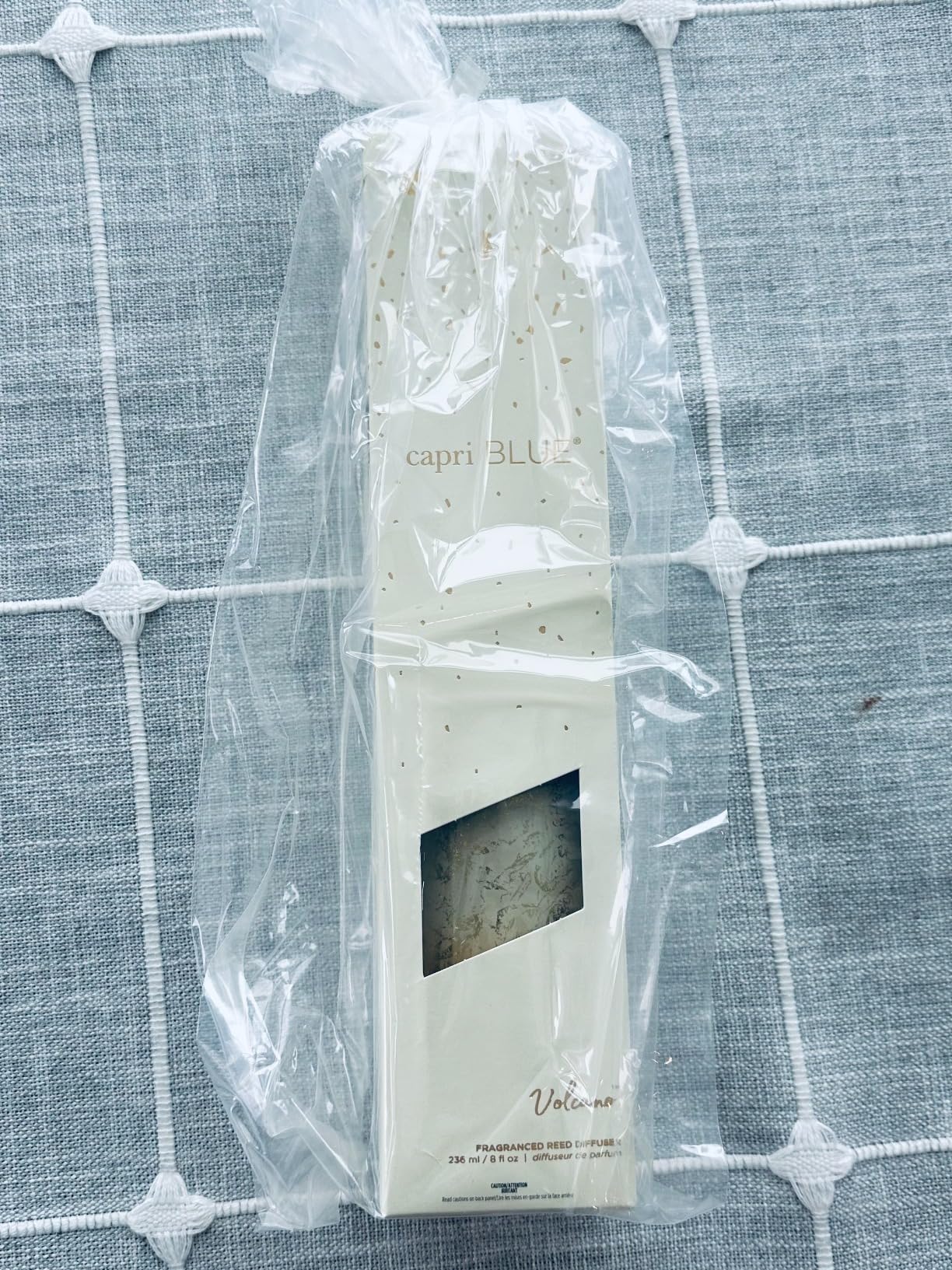 Capri Blue Glimmer Reed Diffuser Set - Includes Diffuser Sticks, Scented Oil, and Decorative Glass Bottle - Home Decor Room Freshener - Home Fragrance (Volcano, 8 fl oz) customer photo 1