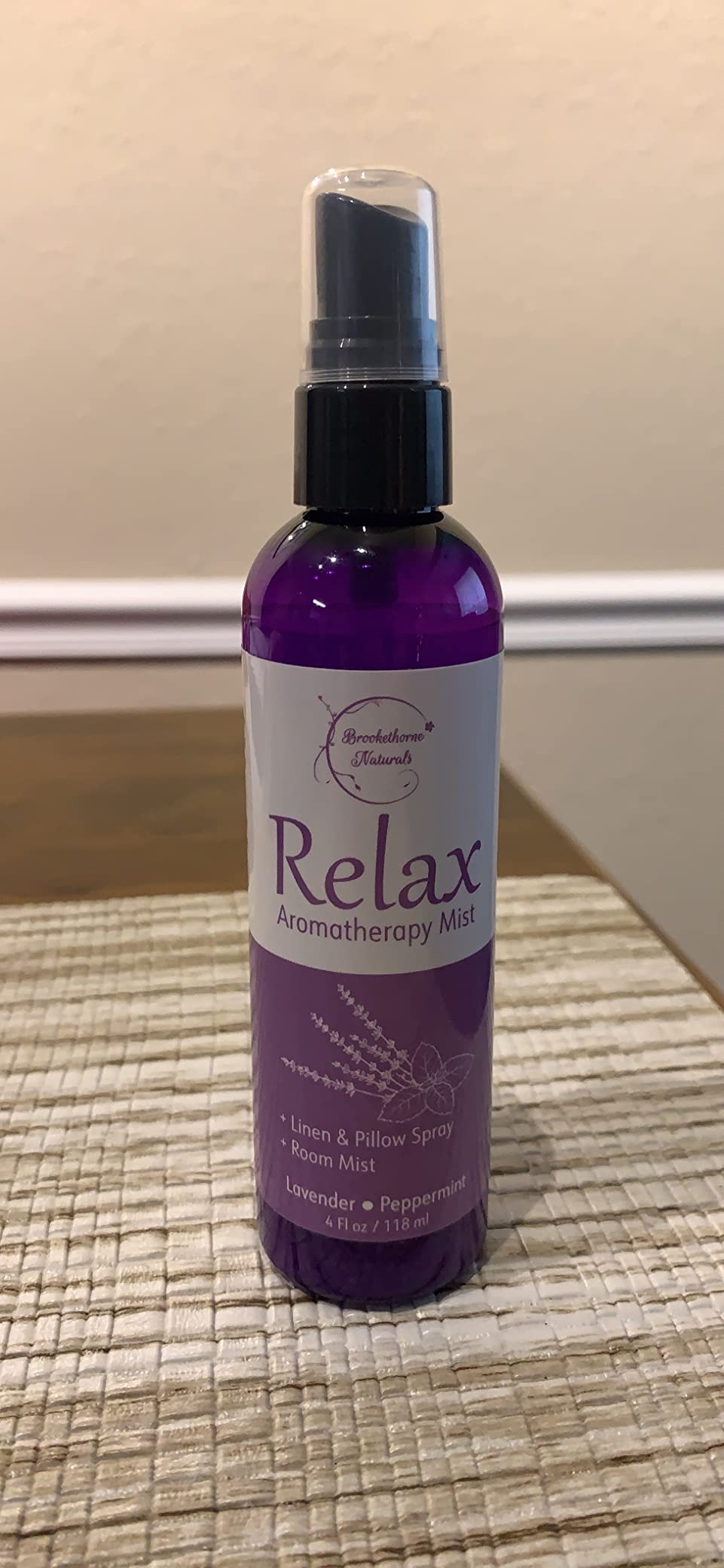 Calm Aromatherapy Mist with Lavender & Chamomile Essential Oil. Natural Sleep & Pillow Spray, Room & Linen Mist. Lavender Spray Air Freshener for Relaxation & Sleep - Brookethorne Naturals customer photo 2